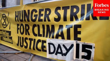 Environmentalists Holding Hunger Strike Outside White House Over Lack Of Climate Action