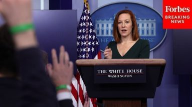 Jen Psaki Holds White House Press Briefing Following President's Town Hall