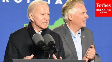 Biden Attacks McAuliffe Opponent Youngkin As 'Acolyte Of Trump' At Virginia Rally