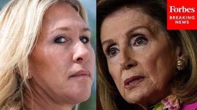 'I'm Pretty Happy That They're Frustrated': Marjorie Taylor Greene Mocks Democrats' Infighting