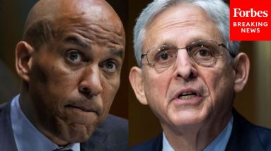 Cory Booker Discusses Reforming Drug Laws With AG Merrick Garland