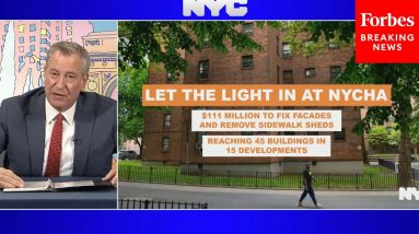De Blasio Details Effort To Improve Public Housing