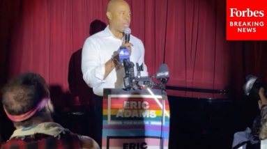 Eric Adams Holds Unity Rally With LGBTQ+ Leaders