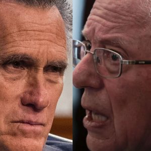 'I Feel The Need To Respond To That': Mitt Romney Interrupts Hearing To Refute Bernie Sanders