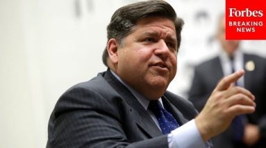 Illinois Gov. JB Pritzker Promotes State's Emergency Housing Programs