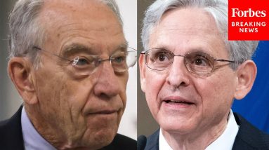 JUST IN: Grassley Confronts Garland About 'Polarizing' School Board Memo
