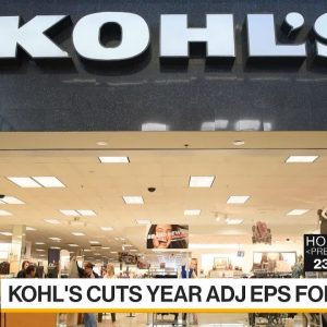 Khol's Stock Drops Most in Three Years After Sales Miss