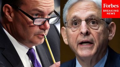 'I Think That's Weird, I Think That Makes Me Very Uncomfortable': Mike Lee Grills Garland In Hearing