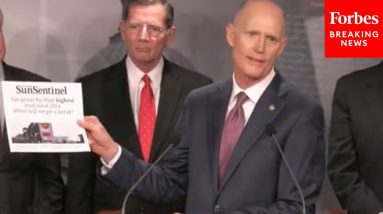 'So This Is The Headline...': Rick Scott Hammers Biden Over Rising Oil Prices