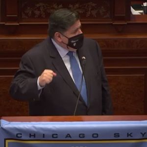 JB Pritzker Joins Illinois House To Honor Chicago Sky For Winning WNBA Championship