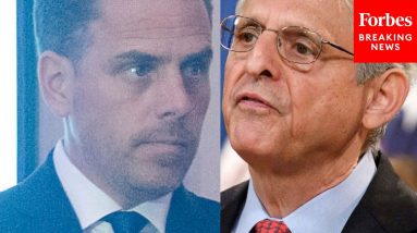 JUST IN: Top GOP Senator Demands Garland Be 'Just A Little Bit Transparent' About Hunter Biden