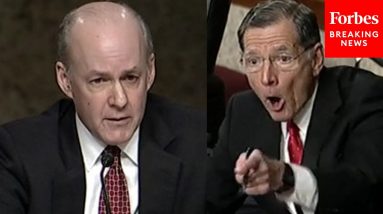 'Pay Attention!': Barrasso Explodes At Witness During Questioning On Afghanistan Withdrawal