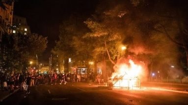 Riots Break Out Near White House, Monuments Vandalized