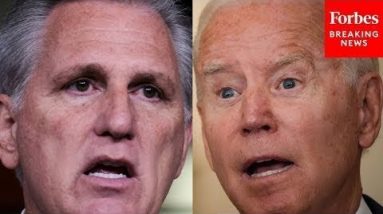 JUST IN: McCarthy Blasts Biden After New Social Spending Proposal Unveiled
