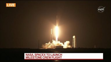 Watch as NASA, SpaceX Launch First Regular Crew Mission