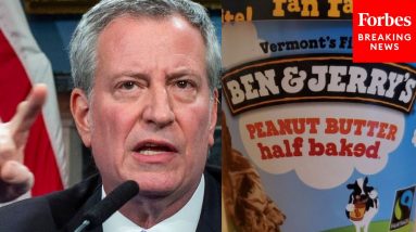 De Blasio Questioned About Divestment In Unilever Over Ben & Jerry's Israel Stance