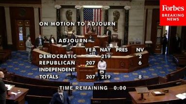 After 7 Hours, GOP Motion To Adjourn The House Of Representatives Fails