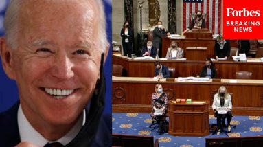 HAPPENING NOW: House Prepares To Vote On Infrastructure Bill, Rule To Consider Build Back Better