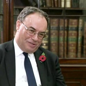 BOE's Bailey: Nothing Is Off the Table Regarding Rates