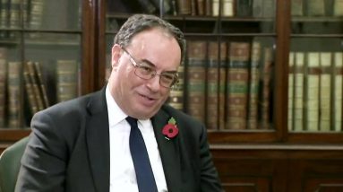 BOE's Bailey: Nothing Is Off the Table Regarding Rates