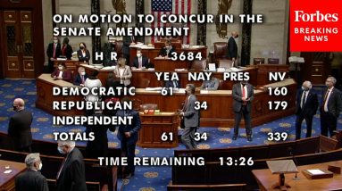 BREAKING: House Votes On Bipartisan Infrastructure Bill