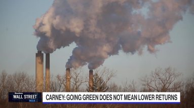 Carney Says Going Green Doesn't Mean Lower Returns