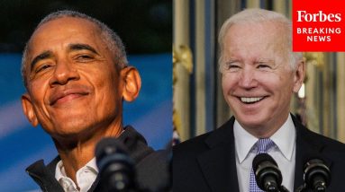 Obama Expresses Confidence That Biden's Build Back Better Bill Will Pass In Congress