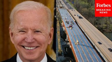 Biden Celebrates 'Once In A Generation' Investment From Bipartisan Infrastructure Bill