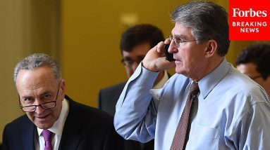Schumer Takes Questions From The Press As Manchin Throws Biden Agenda In Jeopardy