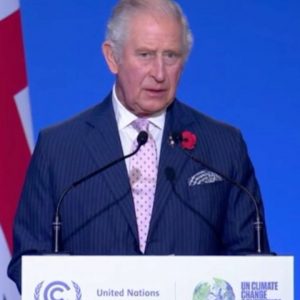JUST IN: Prince Charles Says 'Time Is Running Out' On Climate Change In COP26 Opening Remarks