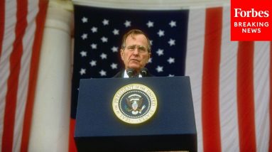 FLASHBACK: President George H.W. Bush Gives Veterans Day Address In 1991