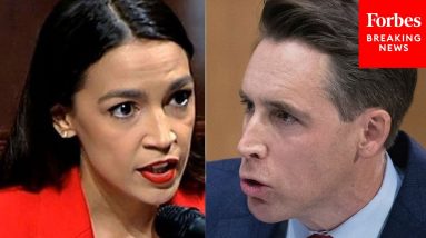 Hawley Calls Out AOC In Speech On 'The Future Of The American Man'