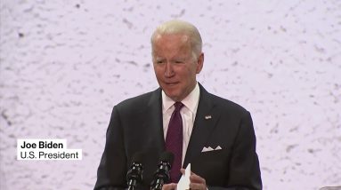 Joe Biden, Macron, Johnson and Draghi on Climate Change