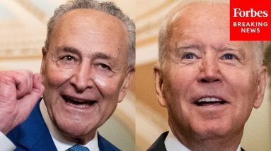 JUST IN: Schumer Announces Deal On Major Part Of Biden Agenda