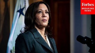 Kamala Harris Holds A Press Conference In France