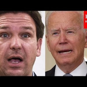 Ron DeSantis Denounces Biden Admin's Policy On Moving People Who Crossed Border Illegally