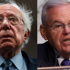 Reporters Press Sanders And Menendez On Youngkin Victory And Dems' Poor Performance In NJ
