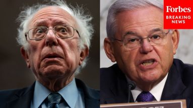 Reporters Press Sanders And Menendez On Youngkin Victory And Dems' Poor Performance In NJ