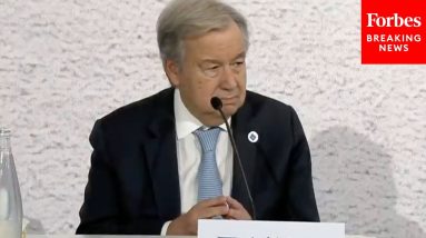 UN Secretary-General António Guterres Speaks About Climate Change In Advance Of COP26