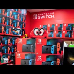 Nintendo Trims Switch Sales Outlook Amid Chip Shortages