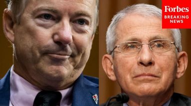 'You Can Deny It All You Want': Rand Paul Rips Fauci Over Gain-Of-Function Research