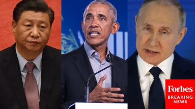 Obama Calls Out Putin And Xi For Not Attending COP26