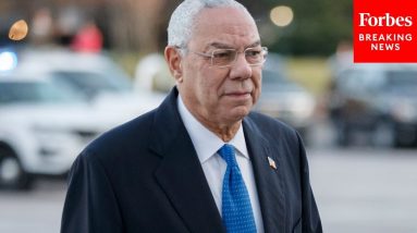 Pentagon Holds Briefing As Colin Powell Receives Memorial Service In Washington National Cathedral
