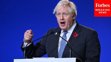Boris Johnson Warns That 'Children Will Judge Us' On Climate Change At COP26 Summit
