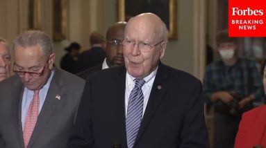 Leahy: 'If You Don't Allow The Senate To Vote On People's Right To Vote, What Are You Doing Here?'