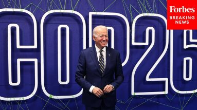 President Biden Arrives At #COP26 UN Climate Summit In Glasgow