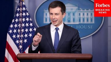 Reporter Presses Buttigieg On Preventing Fraud After Infrastructure Bill Pass