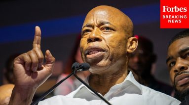 Eric Adams Expresses Confidence In Becoming Next Mayor Of NYC At Rally On Eve Of Election