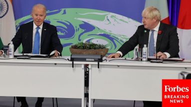 'Build Back Better World': Biden, Boris Johnson, EU President Share Stage At COP26 Summit