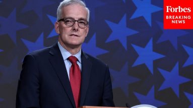 VA Secretary Denis McDonough Holds Town Hall On Veterans Day